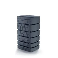 Regenton Tower Stone 500 liter antraciet