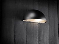 Buitenlamp zwart breed Nordlux 'Scorpius' wandlamp E14 fitting IP23 modern 200mm Buitenlamp zwart breed Nordlux 'Scorpius' wandlamp E14 fitting IP23 modern 200mm
