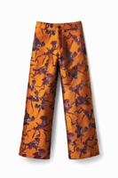 Maitrepierre jacquard culottes - ORANGE - L - thumbnail