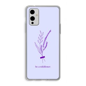 Be a wildflower: OnePlus 9 Transparant Hoesje