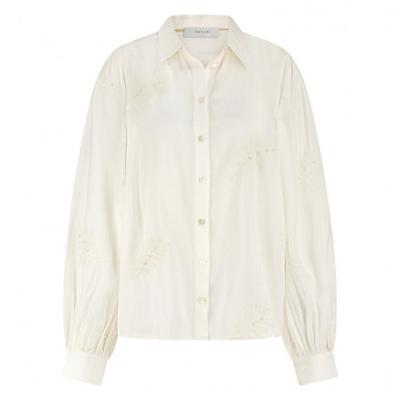 Nukus - Wit | Dames | Blouse | Wit | 3XL | regular | Kamst mode