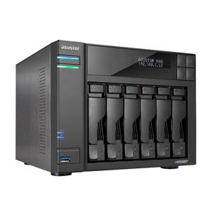 Asustor LOCKERSTOR 6 NAS Desktop Ethernet LAN Zwart N5105