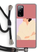 Cosy: Samsung Galaxy S20 FE / S20 FE 5G Transparant Hoesje met koord