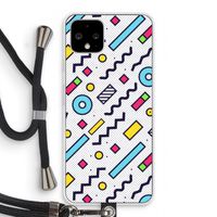 8-bit N°8: Pixel 4 Transparant Hoesje met koord