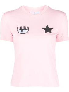 Chiara Ferragni t-shirt Eye Star en coton - Rose