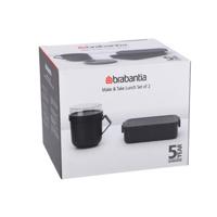 Brabantia lunchset make & take 2-delig dark grey