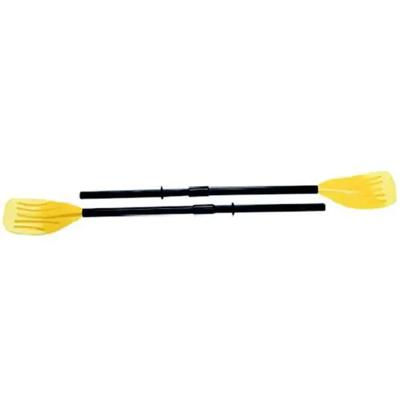Intex plastic opblaasboot peddels - 122 cm - bootje varen - water speelgoed