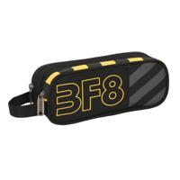 Pennenetui met 2 vakken BlackFit8 Zone Zwart 21 x 8 x 6 cm