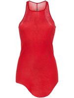 Rick Owens Forever Basic katoenen tanktop - Rood - thumbnail