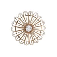 Wanddecoratie DKD Home Decor Wit Bruin Natuurlijk Stads 70 x 1.5 x 70 cm 70 x 1,5 x 70 cm 73 x 1,5 x 73 cm