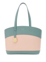 Ferragamo sac cabas Charming à logo imprimé - Vert - thumbnail