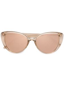 Linda Farrow lunettes de soleil à monture papillon - Rose