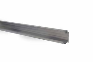 21A/1800-Bovenrail aluminium enkel, 1800mm