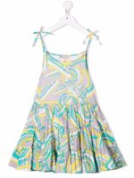 PUCCI Junior Jurk met print - Paars - thumbnail