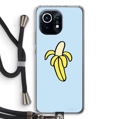 Banana: Xiaomi Mi 11 Transparant Hoesje met koord
