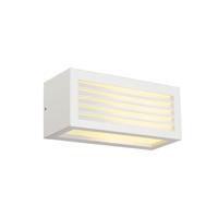SLV BuitenlampBox L E27 wit - 232491
