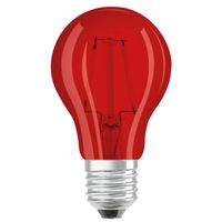 Halloween feestverlichting lamp gekleurd - rood - 5W - E27 fitting - griezelige decoratie - thumbnail