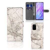 Samsung Galaxy S20 Plus | Bookcase | Marmer Beige