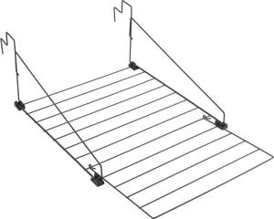 Metaltex hangdroogrek Den Haag 9 m zwart