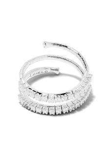 Mattia Cielo bague Rugiada en or blanc 18ct et diamant - Argent