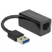Delock USB 2.0 Adapter [1x USB-A-stekker - 1x RJ45-bus] 65903 12.7 cm