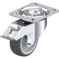 Blickle L-PATH 80G-FI Zwenkwiel met rem Wieldiameter: 80 mm Draagvermogen (max.): 150 kg 1 stuk(s)
