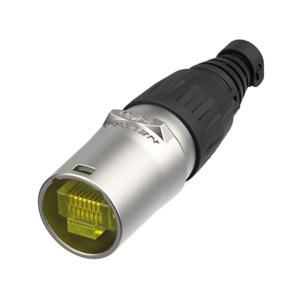 Neutrik NE8MX kabel-connector RJ 45 Zwart, Roestvrijstaal