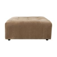 HKliving Vint hocker Corduroy Rib Brown