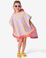 HEMA Kinder strandponcho 60x60cm zon (multi)