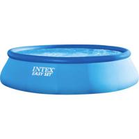 Intex Easy Set Pool Easy zwembad (opblaasring) 5621 l (Ø x h) 366 cm x 76 cm incl. filterpomp, incl. leiding