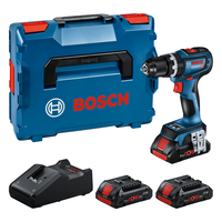 Bosch Blauw GSB 18V-90 C Accuklopboormachine | 3 x 4,0 ProCORE 18V accu + Snellader | In L-Boxx - 0615A5002W - thumbnail