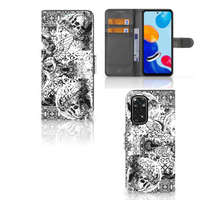 Telefoonhoesje met Naam Xiaomi Redmi Note 11/11S Skulls Angel - thumbnail