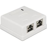 Delock 86269 modulair stopcontact 2 poorten Cat.6