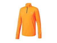 CRIVIT Heren sportshirt met smartwatch opening (Oranje, M)