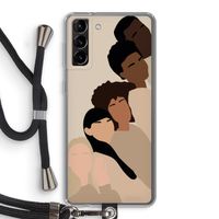 Sweet creatures: Samsung Galaxy S21 Plus Transparant Hoesje met koord
