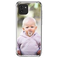 Fotohoesje Maken Galaxy A03 Anti-shock Back Cover | Eigen telefoonhoesje ontwerpen | Op maat gemaakt