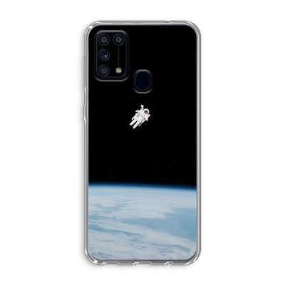 Alone in Space: Samsung Galaxy M31 Transparant Hoesje