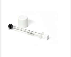 Oradose mini kinderveilige dop 18mm + 1ml spuit