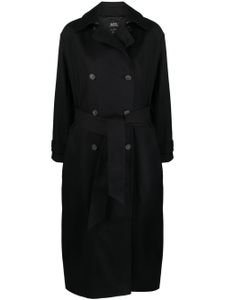 A.P.C. trench Louise - Noir