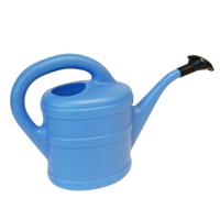 Geli Gieter met broeskop - blauw - kunststof - 1 liter - 27 cm