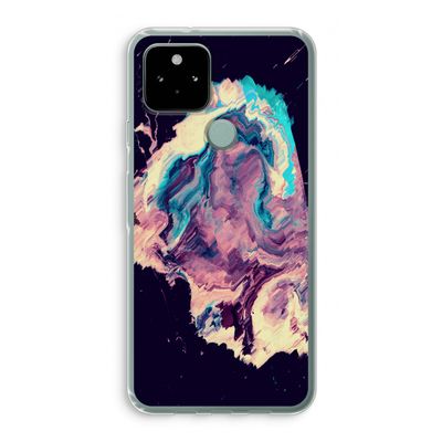 Cosmic Silence: Google Pixel 5 Transparant Hoesje