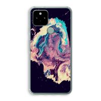 Cosmic Silence: Google Pixel 5 Transparant Hoesje