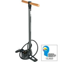 SKS vloerpomp rennkompressor nxt digi 16bar grijs