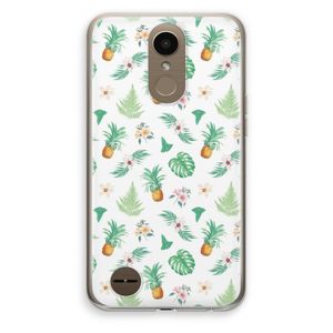 Ananas bladeren: LG K10 (2017) Transparant Hoesje