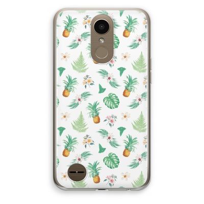 Ananas bladeren: LG K10 (2017) Transparant Hoesje