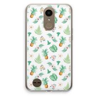 Ananas bladeren: LG K10 (2017) Transparant Hoesje