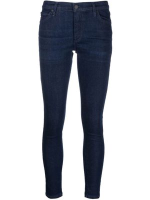AG Jeans jean skinny à taille élastiquée - Bleu