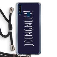 Joengneuh!: Samsung Galaxy A20s Transparant Hoesje met koord