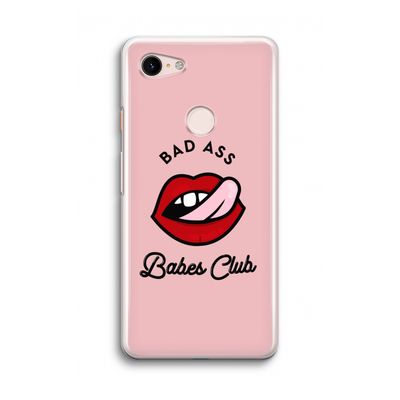 Badass Babes Club: Google Pixel 3 Transparant Hoesje