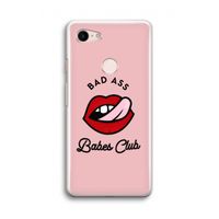 Badass Babes Club: Google Pixel 3 Transparant Hoesje
